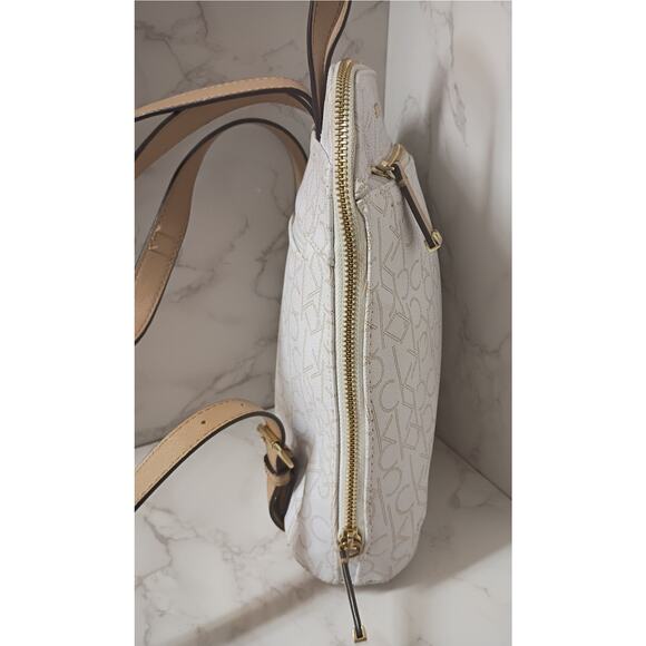 Calvin Klein White Monogram Mini Backpack main image 6